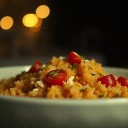 Oven-baked Tomato & Parmesan Risotto