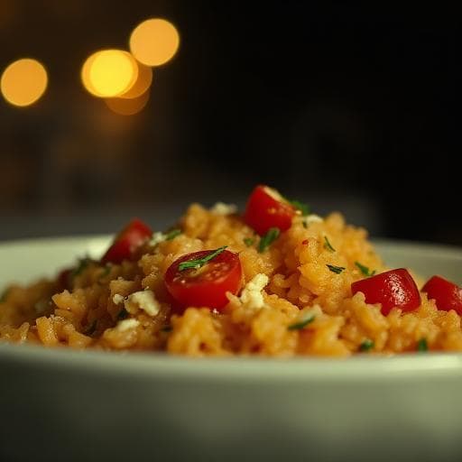 Oven-baked Tomato & Parmesan Risotto