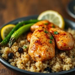 Lemon Pepper Chicken Meal Prep Delight